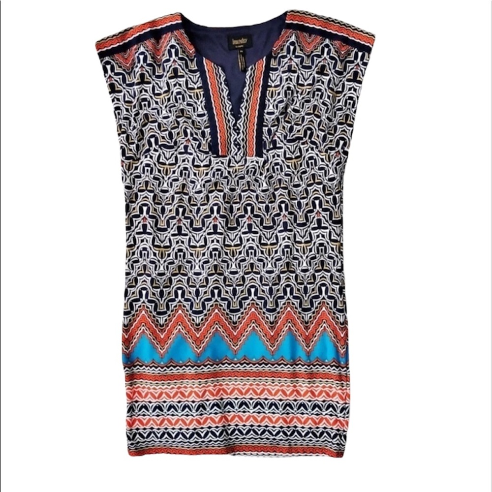 5/$25 LAUNDRY BY SHELLI SEGAL geo Aztec shift dress